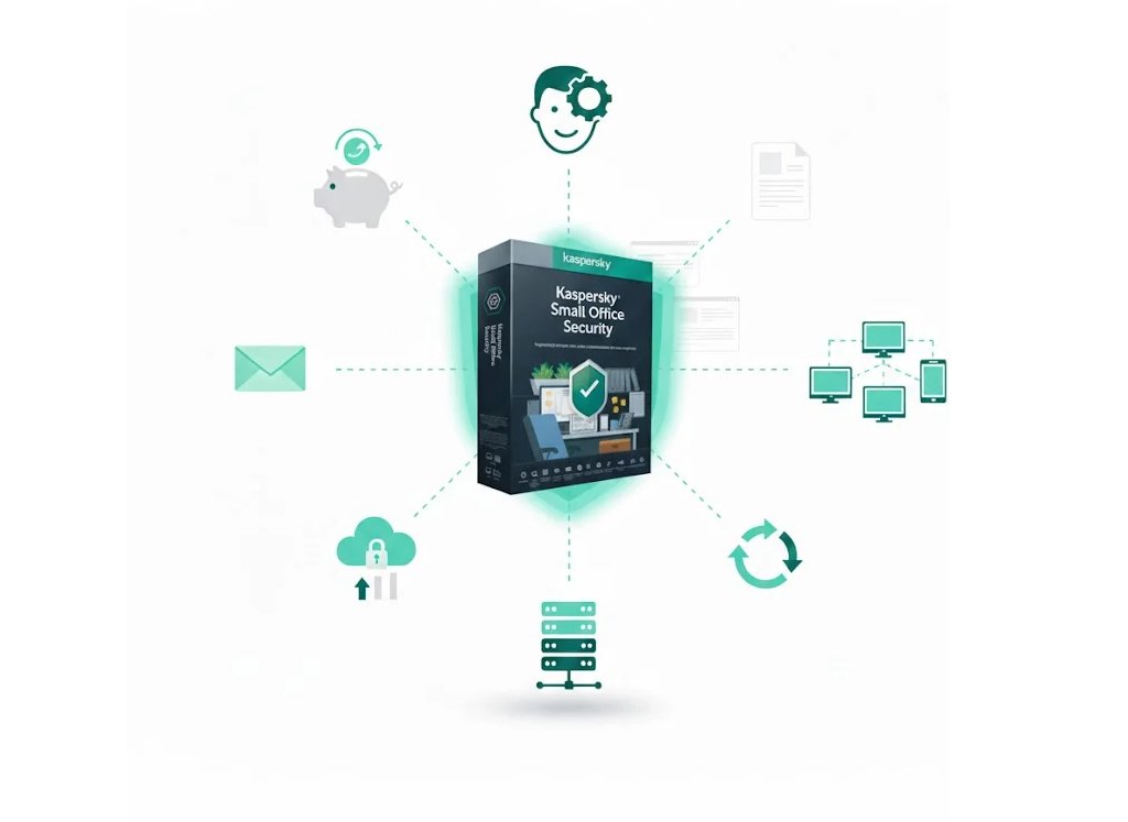 O valor estratégico do Kaspersky Small Office Security para PMEs